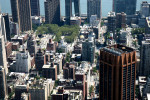 New York vanaf 86e verd. van Empire State Building